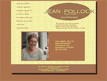 Tablet Screenshot of jeanpollock.com